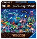 Puzzle Podmořský svět 500 dílků (dřevěné)