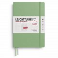 Weekly Planner & Notebook 2026 Medium (A5) Sage