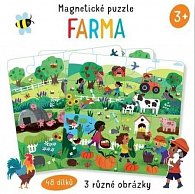 Magnetické puzzle Farma