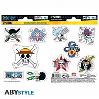 One Piece samolepky - Straw Hat Skulls