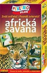 Pexetrio - Africká savana - Znáš zvířata?