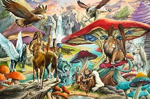 Puzzle Mystický svět 5000 dílků