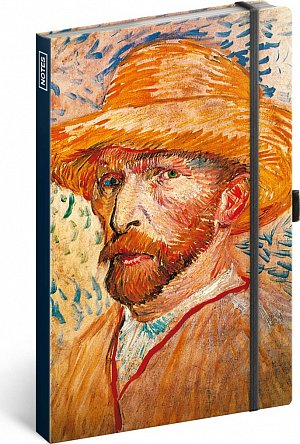 Notes - Vincent van Gogh, linkovaný, 13 × 21 cm