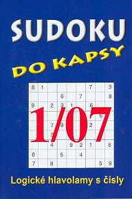 Sudoku do kapsy 1/07 (modrá) - Logické hlavolamy s čísly