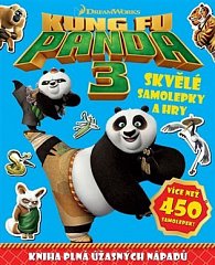 Kung fu panda 3. - skvělé samolepky a hry