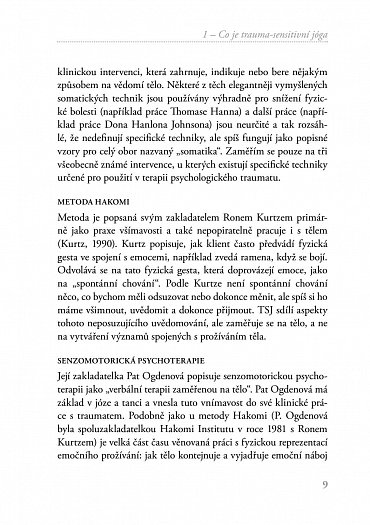 Náhled Jóga v terapii - Trauma-sensitivní jóga jako pomocník při léčbě traumatu