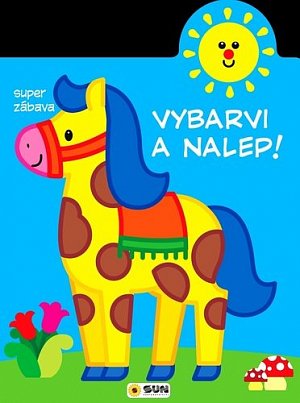 Konik 2-3 roky: Vybarvi a nalep