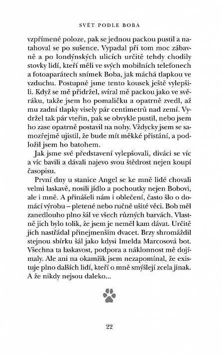 Náhled Svět podle Boba - Nová dobrodružství nezvyklé dvojice, 2.  vydání