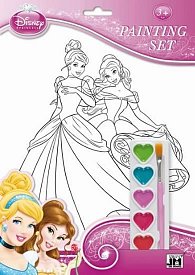 Disney Princezny - Omalovánkové sety A4