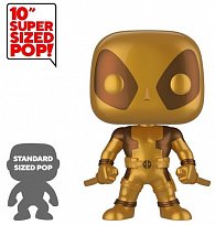 Funko POP Marvel: 10" Deadpool - Thumbs Up Gold Deadpool