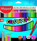 Maped - Pastelky trojhranné Color´ Peps 48 ks