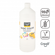 Creall temperová barva, 500 ml, bílá