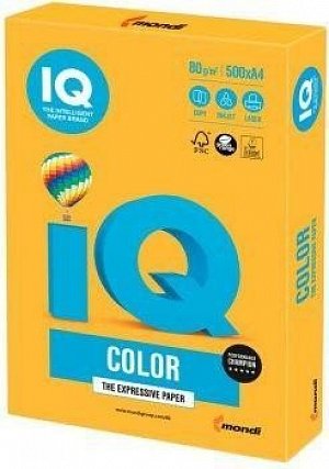 Barevný papír A4 - 80 g neonová barva  OR oranžová (500 archů)