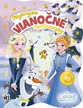 Najkrajšie vianočné maľovanky so samolepkami Ľadové kráľovstvo