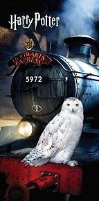 Bavlněná osuška Harry Potter Bradavický expres 70 x 140 cm