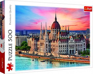 Trefl Puzzle Budova parlamentu, Budapešť / 500 dílků