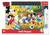 Trefl Puzzle Mickey Mouse na venkově / 15 dílků