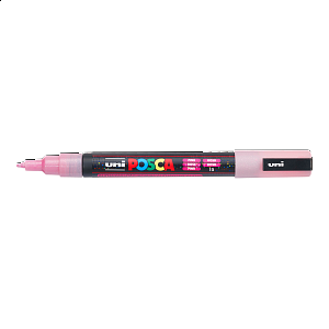 Posca akrylový popisovač PC-3ML, 0,9 - 1,3 mm, třpytivě růžová (tenký kulatý hrot)