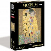 Clementoni Puzzle Museum - Klimt Polibek 1000 dílků