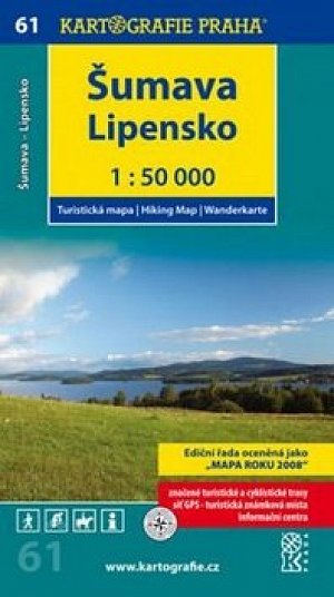 1: 50T (61)-Šumava, Lipensko (turistická mapa)