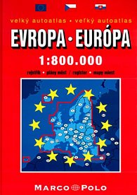 Velký autoatlas - Evropa 1:800.000