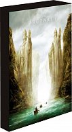 Obraz LED svítící 3D Pán Prstenu - Argonath, 30x40 cm