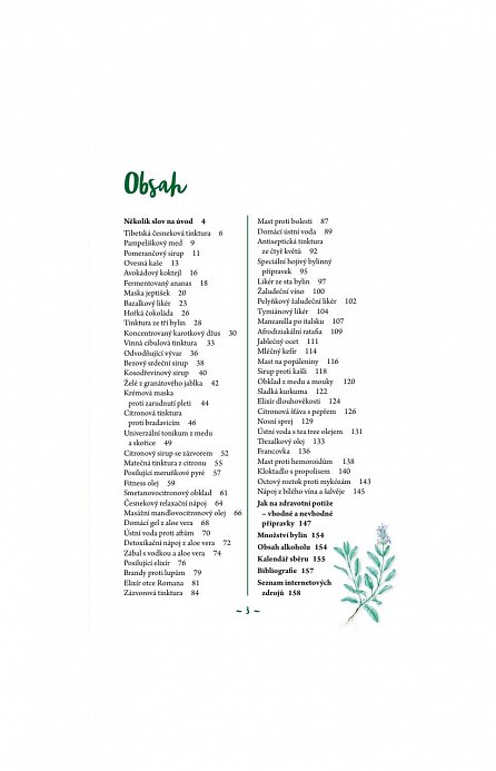 Náhled Přírodní lékárna – 60 receptů z přírody pro zdraví