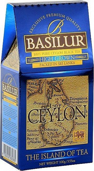 BASILUR Island of Tea High Grown papír 100g
