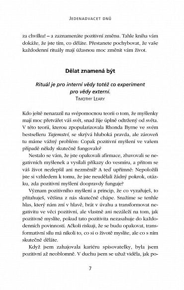 Náhled 21 rituálů vám změní život k lepšímu