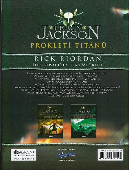 Náhled Percy Jackson 3 - Prokletí Titánů