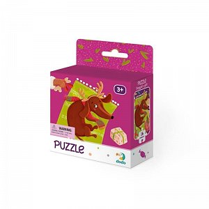 Dodo Puzzle Psí dárek 16 dílků