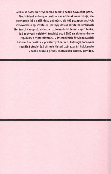 Náhled Tobě zahynouti nedám… - Česká časopisecká šoa povídka 1945-1989