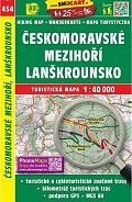 SC 454 Českomoravské mezihoří, Lanškrounsko 1:40 000
