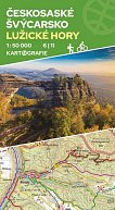 Českosaské Švýcarsko, Lužické hory 6 |11 - oboustranná turistická mapa 1:50 000