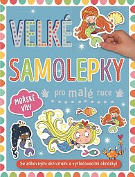 Velké samolepky pro malé ruce Mořské víly