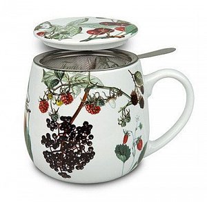 Hrnek buclák se sítkem - My favourite tea fruit 420 ml
