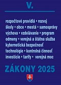 Zákony V/2025 – Štátna a verejná správa, školy a obce
