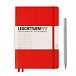 LEUCHTTURM1917 LEUCHTTRUM1917 Notebook Medium A5, Hardcover lined, RED 332933