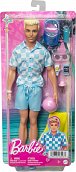 Barbie Ken na pláži