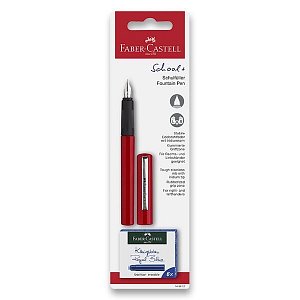 Faber - Castell Bombičkové pero červené + 6 bombiček