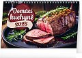 Kalendář 2025 stolní: Domácí kuchyně, 23,1 × 14,5 cm