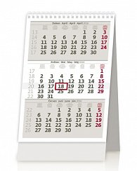 Kalendář stolní 2016 - MINI tříměsíční kalendář