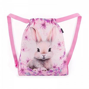 Bagmaster školní sáček na přezůvky/tělocvik LUMI 25 A – králíček