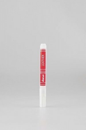 DARWI LEATHER fixy na kůži a koženku - Bílá 6 ml