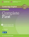 Complete First B2 Teacher´s Book (2015 Exam Specification),2nd