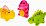 Dinosaurus 3ks do vody stříkací plast 7-9cm v sáčku 13,5x20cm 0m+