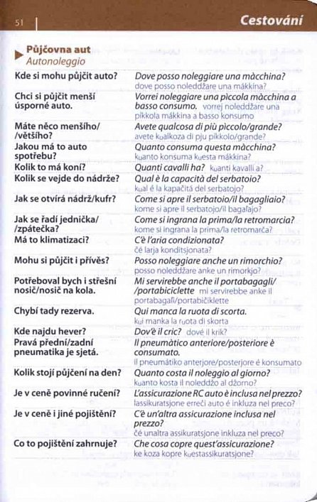 Náhled Italština -  konverzace se slovníkem a gramatikou, 4.  vydání