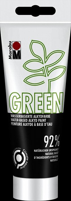 Marabu Green Alkydová barva - černá 100 ml