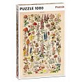 Puzzle Millat: Květiny 1000 dílků