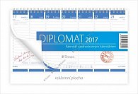 Kalendář stolní 2017 - Diplomat